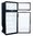 Kompressor-Kühlschrank WEMO WE140L 141 Liter mit **Eisfach