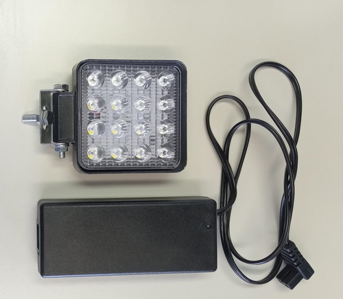 LED Scheinwerfer inkl. Netzgerät 24 Volt mit Schuko-Stecker